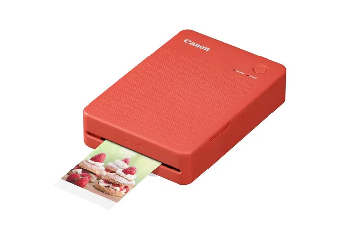 Canon Selphy QX20 in Terracotta Red. Image: Canon.