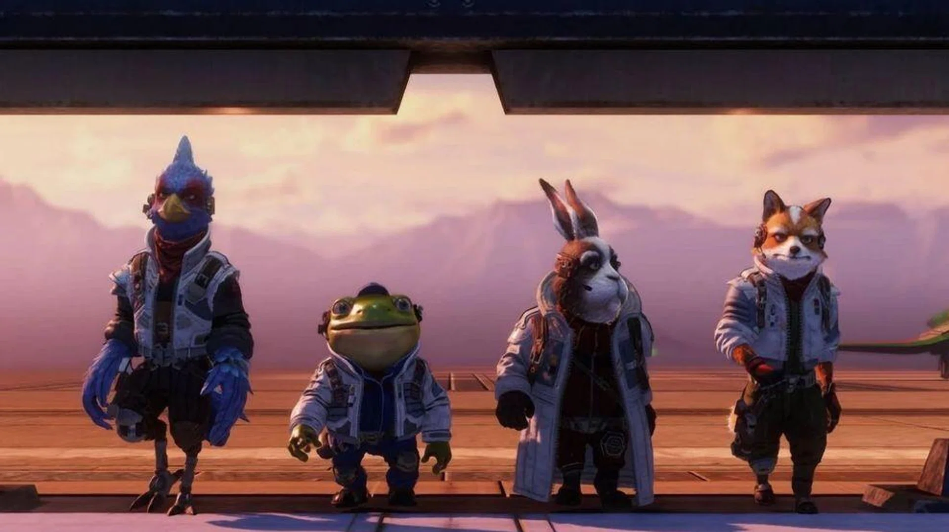 Star Fox characters