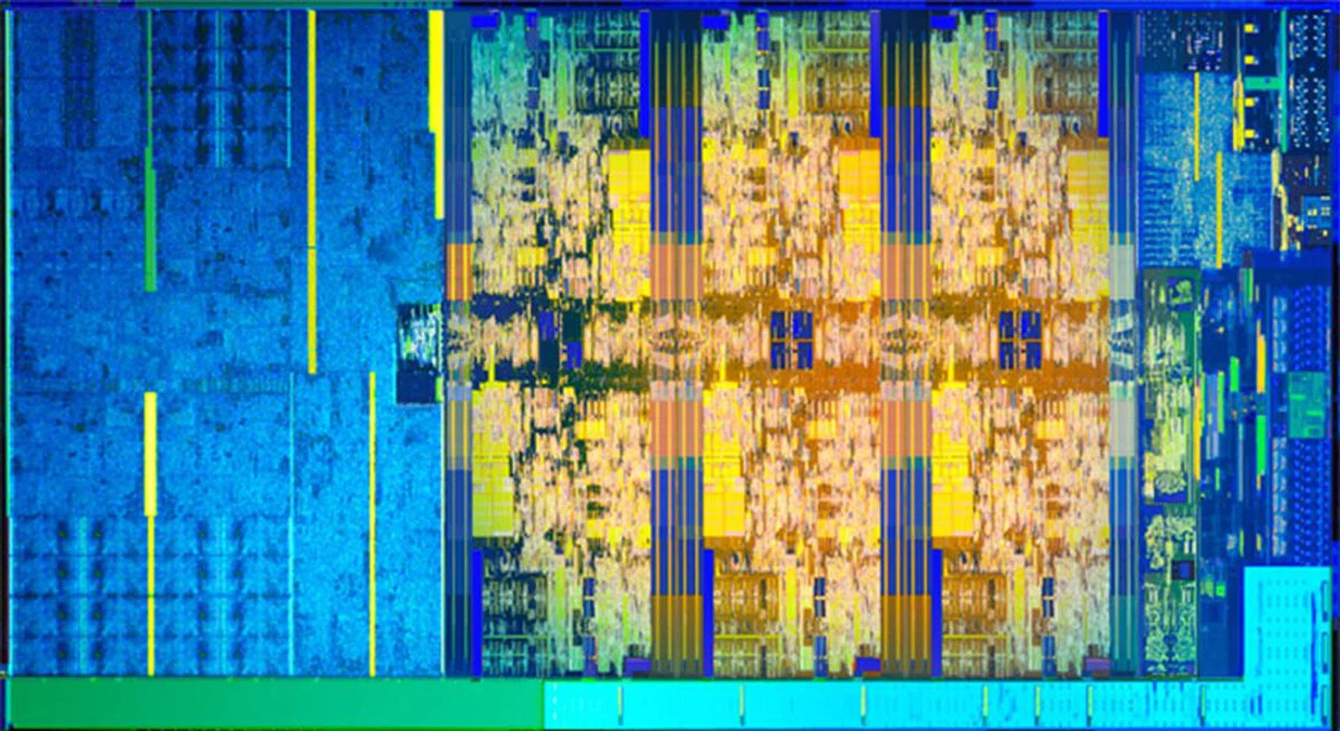 Intel Coffee Lake die. (Image Source: Intel)