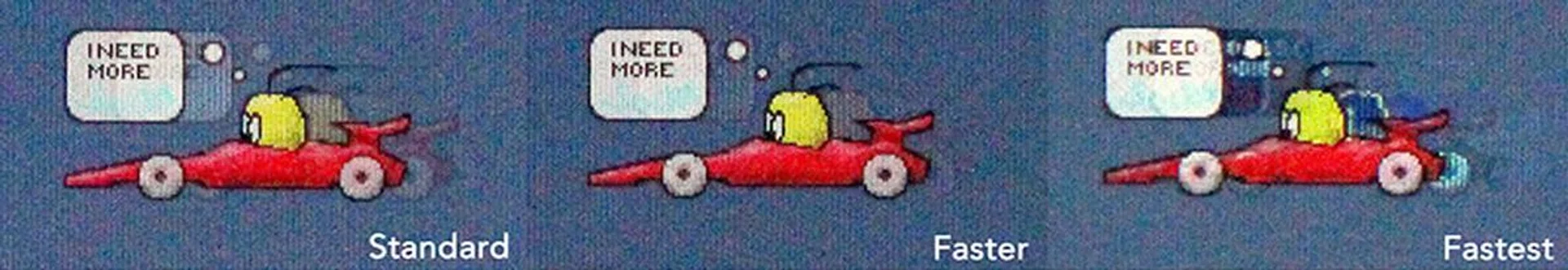 The Fastest setting is too aggressive, and should be avoided.