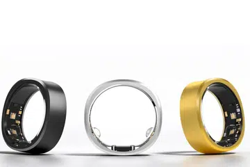 RingConn smart ring in three colours. Image Source: RingConn
