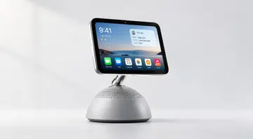 Concept render of the Apple Smart Home Hub.