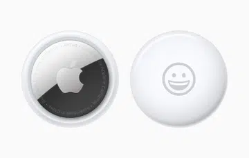 Never lose your items again with the Apple AirTag. Image courtesy of Apple.
