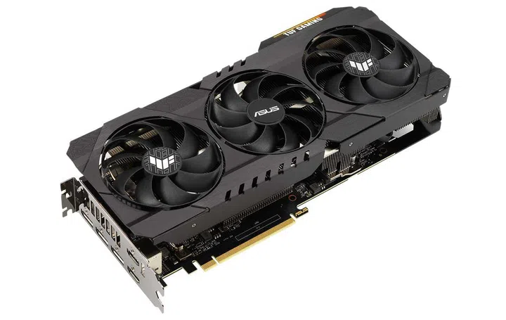 The TUF RTX 3080. (Image source: ASUS)