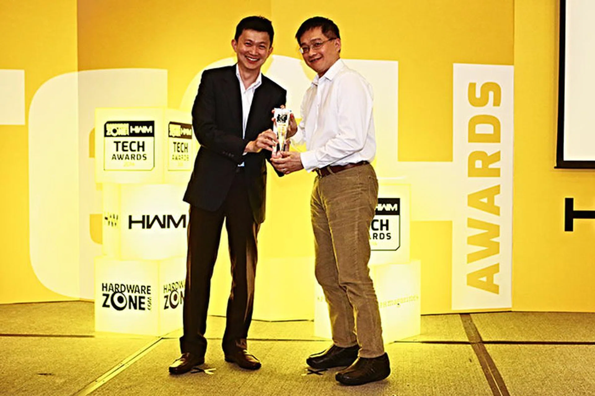 NVIDIA won two awards: Readers' Choice for Best Gaming Graphics Processor and Editor's Choice for Best Graphics Chip (GeForce GTX 780 Ti). Here's Mr. Edward Lim from Ciza accepting the awards on behalf of NVIDIA.