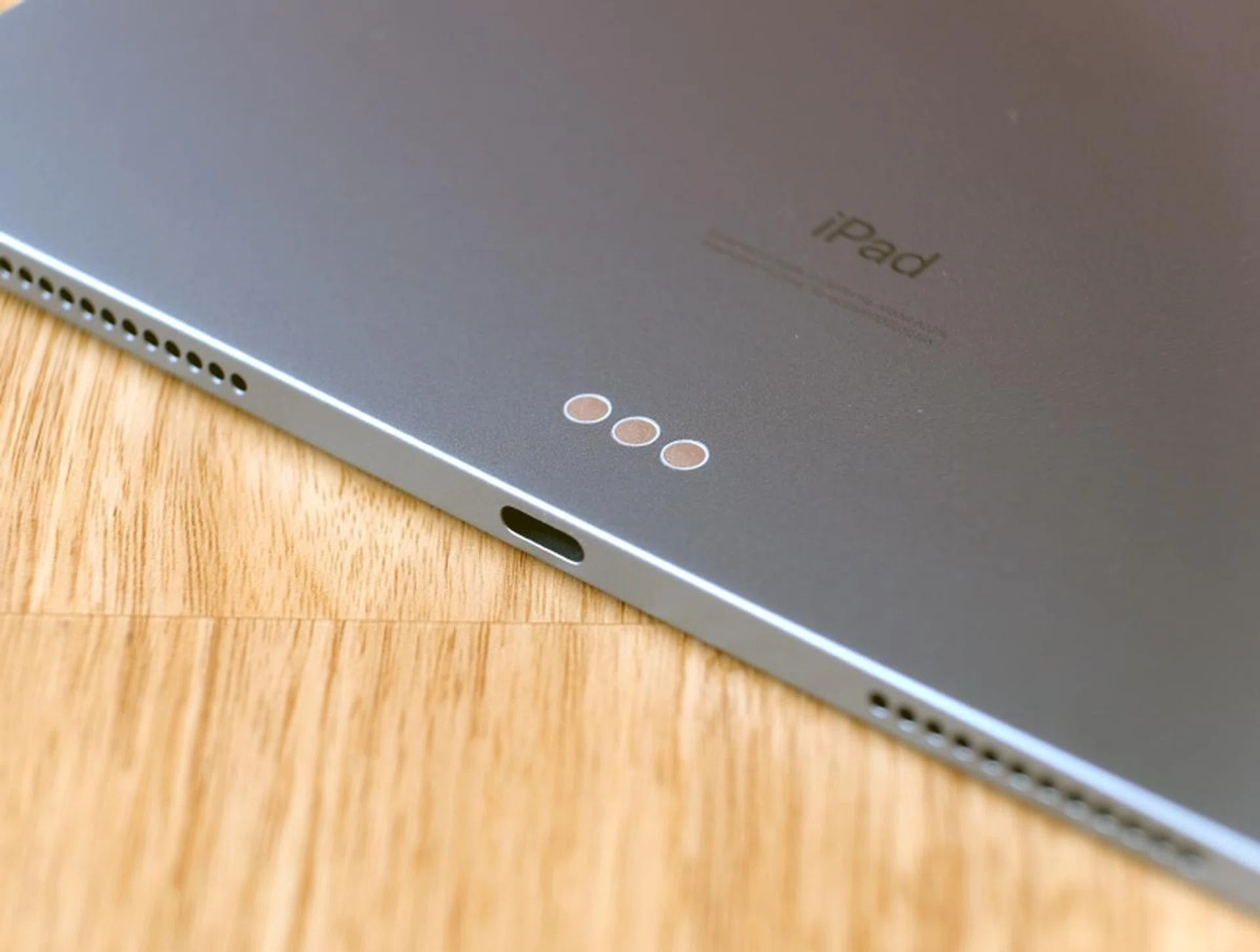 Happily, the iPad Air ditches the Lightning port for a more modern and versatile USB-C port.
