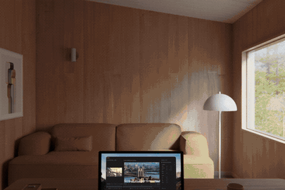 Plug in your laptop with Wired Mirroring and spread your work across multiple windows.