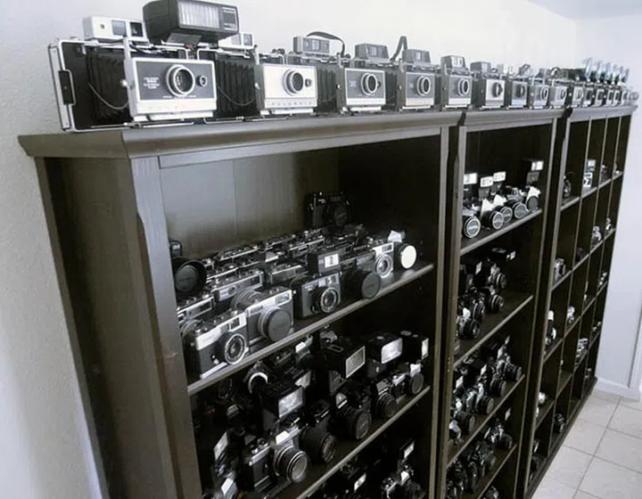 Man Auctioning His Colossal Collection of 1,000+ Vintage Cameras on ...