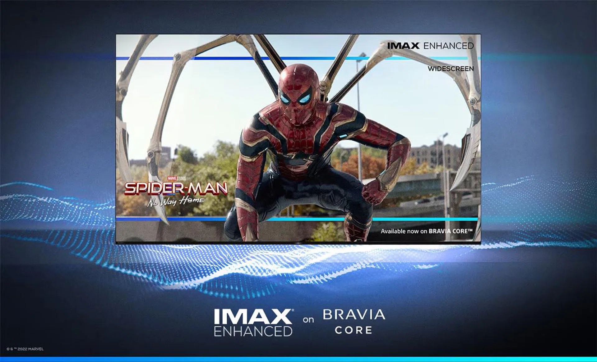 Select Sony TVs with Bravia Core support IMAX Enhanced content. Image source: Sony. 