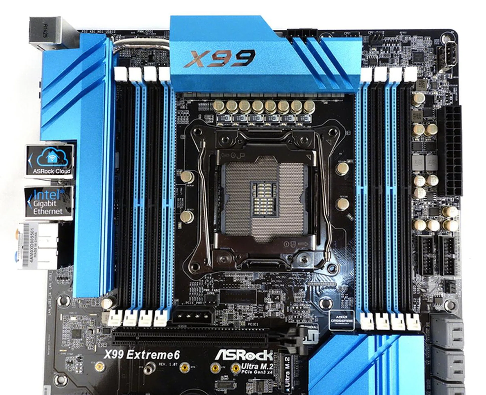 Not all DDR DIMMS are alike; the ASRock X99 Extreme9 support ECC DDR4 DRAM modules up to a maximum capacity of 128GB.