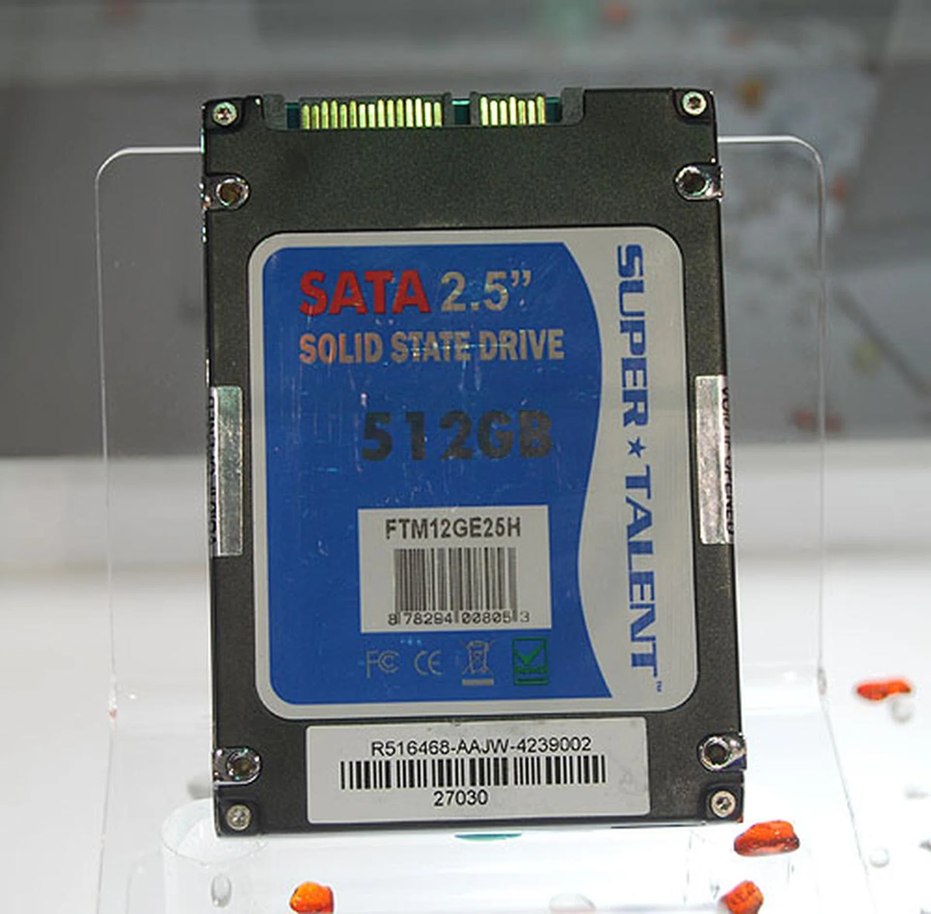  And the capacity gets larger, with Super Talent having a 2.5-inch 512GB SSD that is claimed to be the world's first commercially available.  