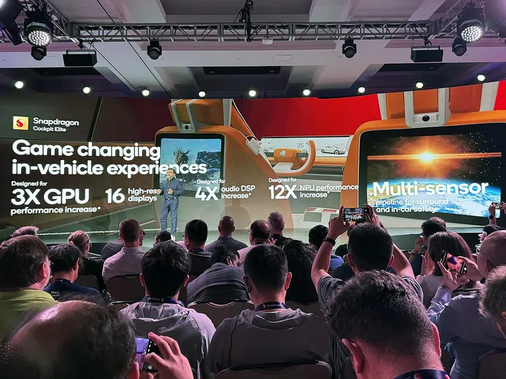 Adreno GPU powers many of its graphics and display-related components, for the ultimate driving and passenger princess experience. Photo: HWZ.