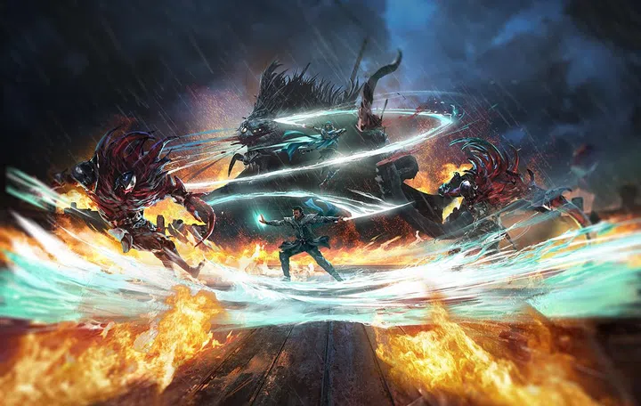 Make waves with the newest class, Tempest. (Image Source: Diablo Immortal) 