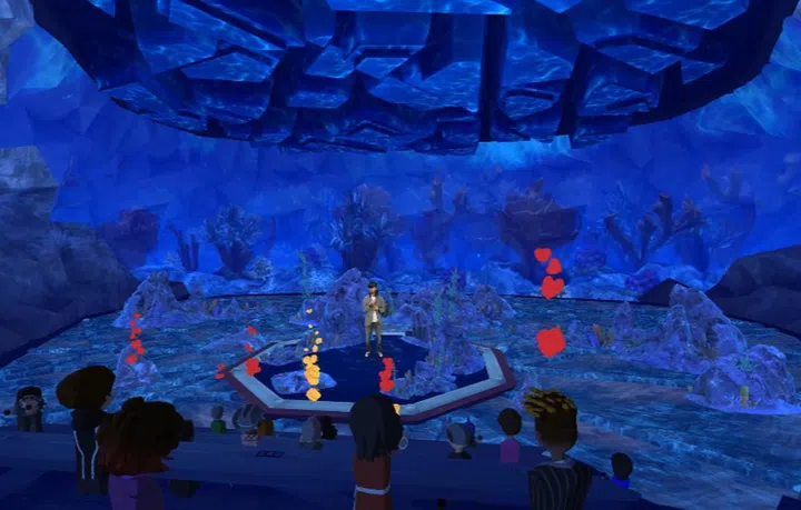 Want a video conference at the bottom of the ocean? Image courtesy of Microsoft. 