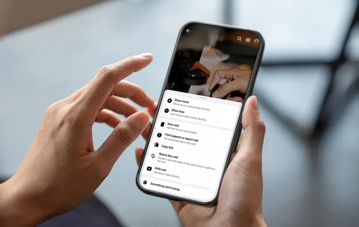 Facebook Reels gets "Show More, Show Less" options for better user personalisation. 