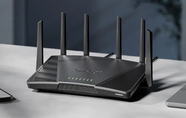 The new Synology RT6600ax router. (Image source: Synology)