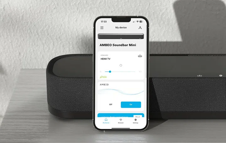 Sennheiser Ambeo Soundbar Mini.