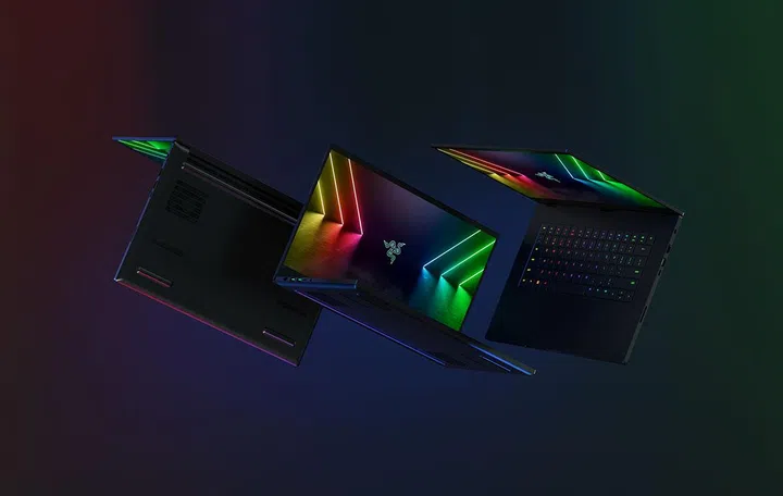 The three new Razer Blades feature configurations with new DDR5 memory and refreshed CPUs. (Image source: Razer)