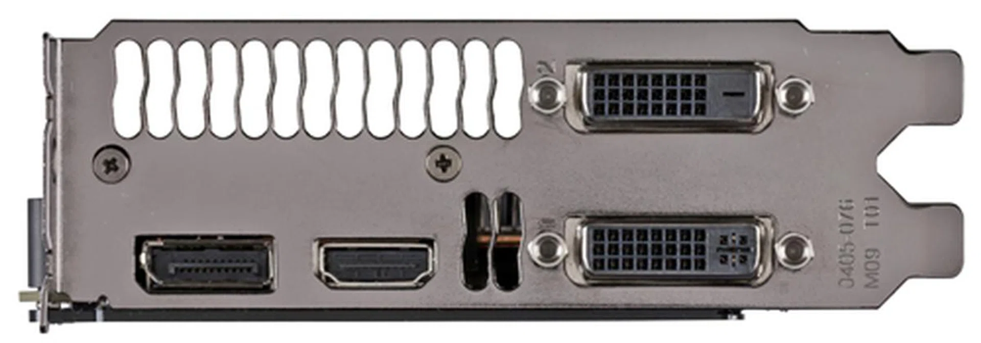 The GTX Titan will utilize the same ports as the GTX 680.