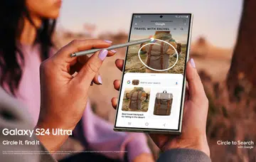 The new Galaxy S24 series phones are packed with AI features. (Image source: Samsung)