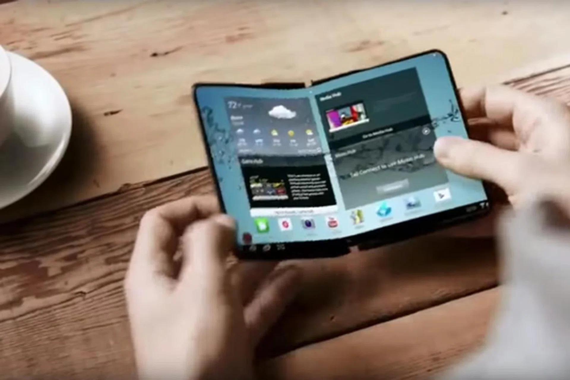 A 2014 concept phone, done by Samsung.