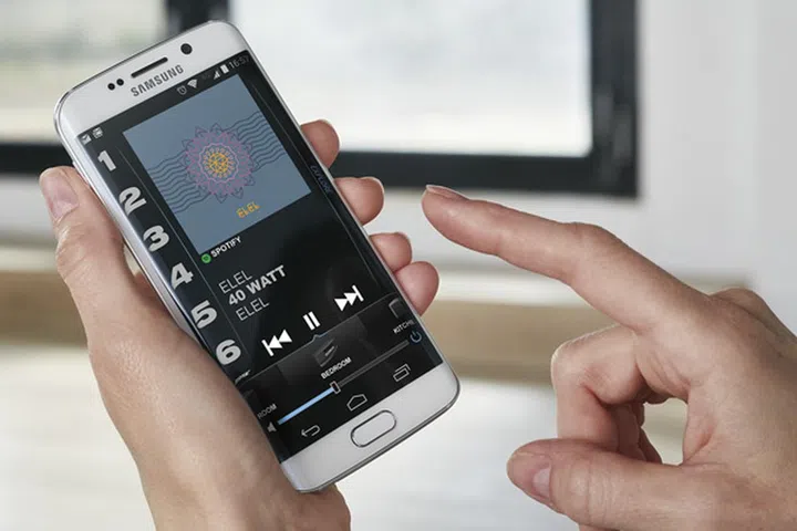 Everything is controllable by the SoundTouch app.