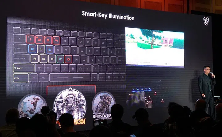 There’s even Smart Key illumination that highlights core key functions with respect to different games that are in the MSI Dragon Centre 2020’s working database. Should changes be made to respective key combinations, the key illumination will be updated too.