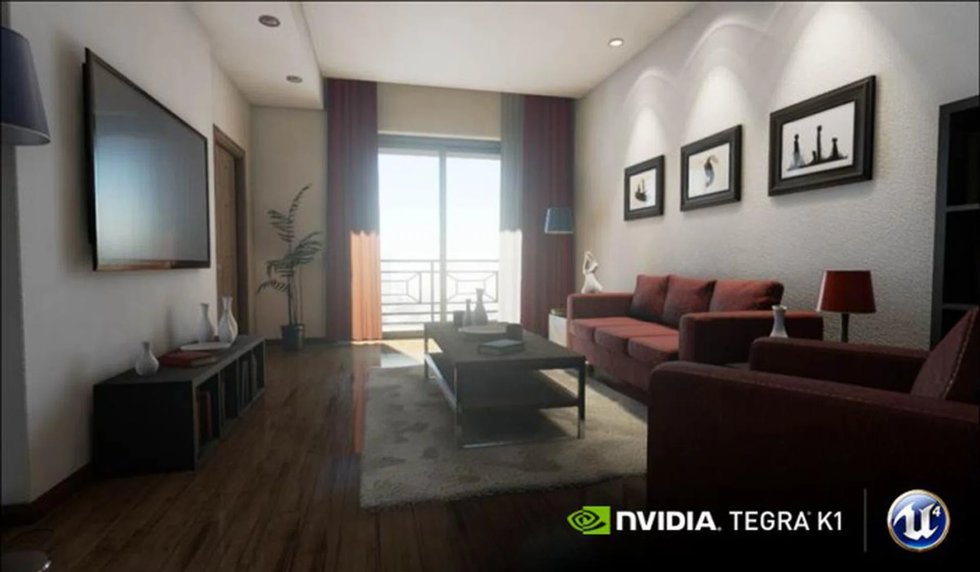 As much as this screen shot seems like a pre-rendered image, it's actually a screen capture from a demo using the Unreal Engine 4 game engine that can function in real time on the Tegra K1 processor.