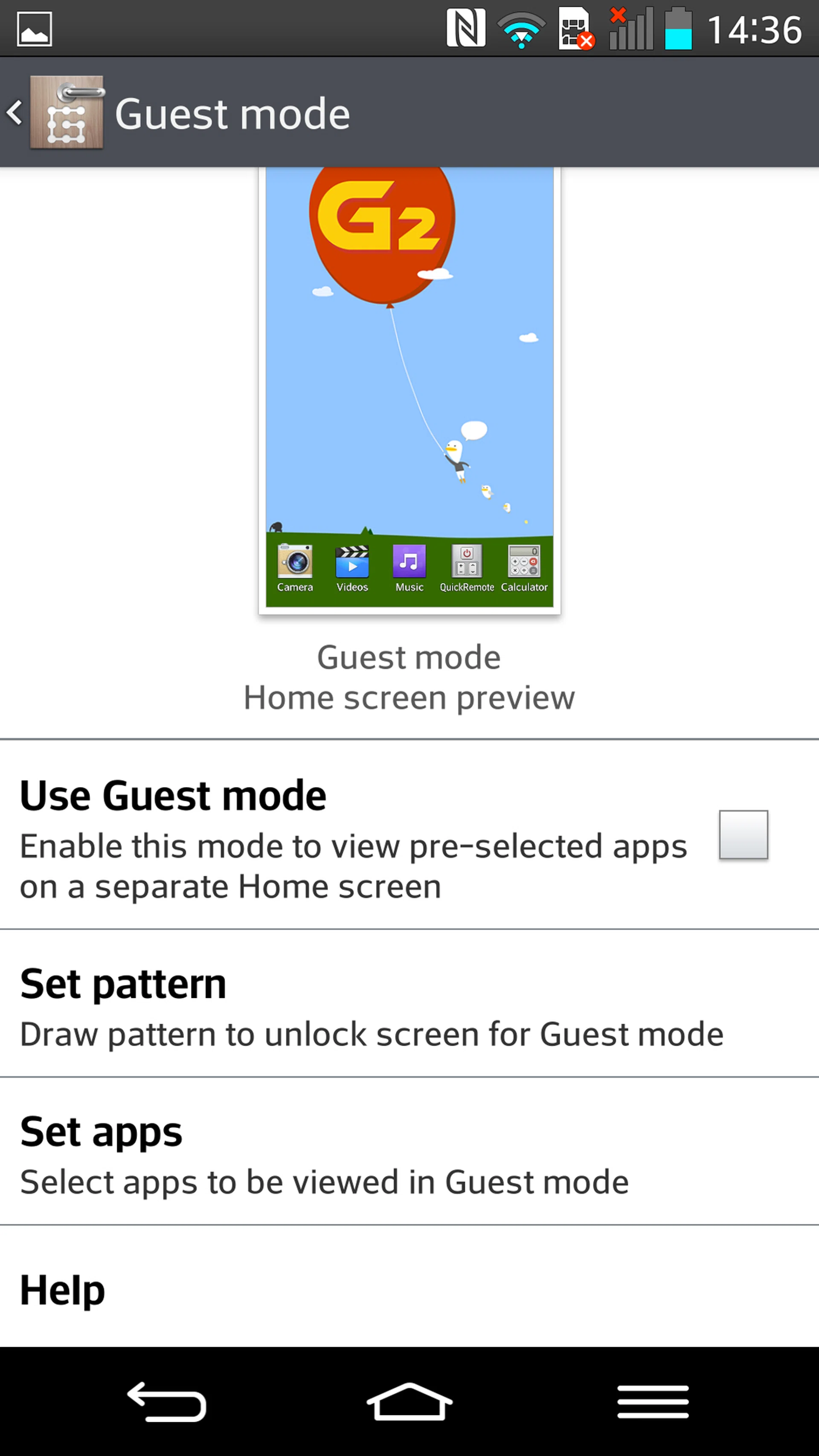 Guest mode is useful for preventing children from accessing certain apps, or to stop nosy friends and relatives from snooping around your picture album.