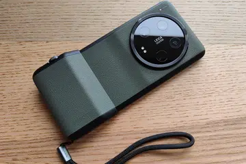 Xiaomi 13 Ultra paired with its Professional Photography Kit.