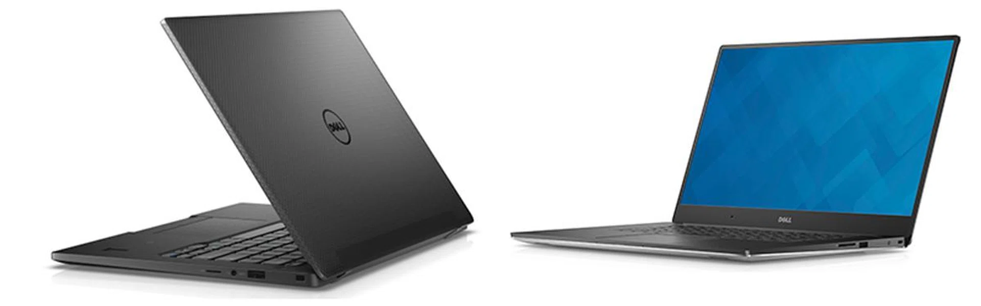 The Latitude 13 7000 (left) and Precision 5510 take more than a few design cues from Dell's XPS notebooks.