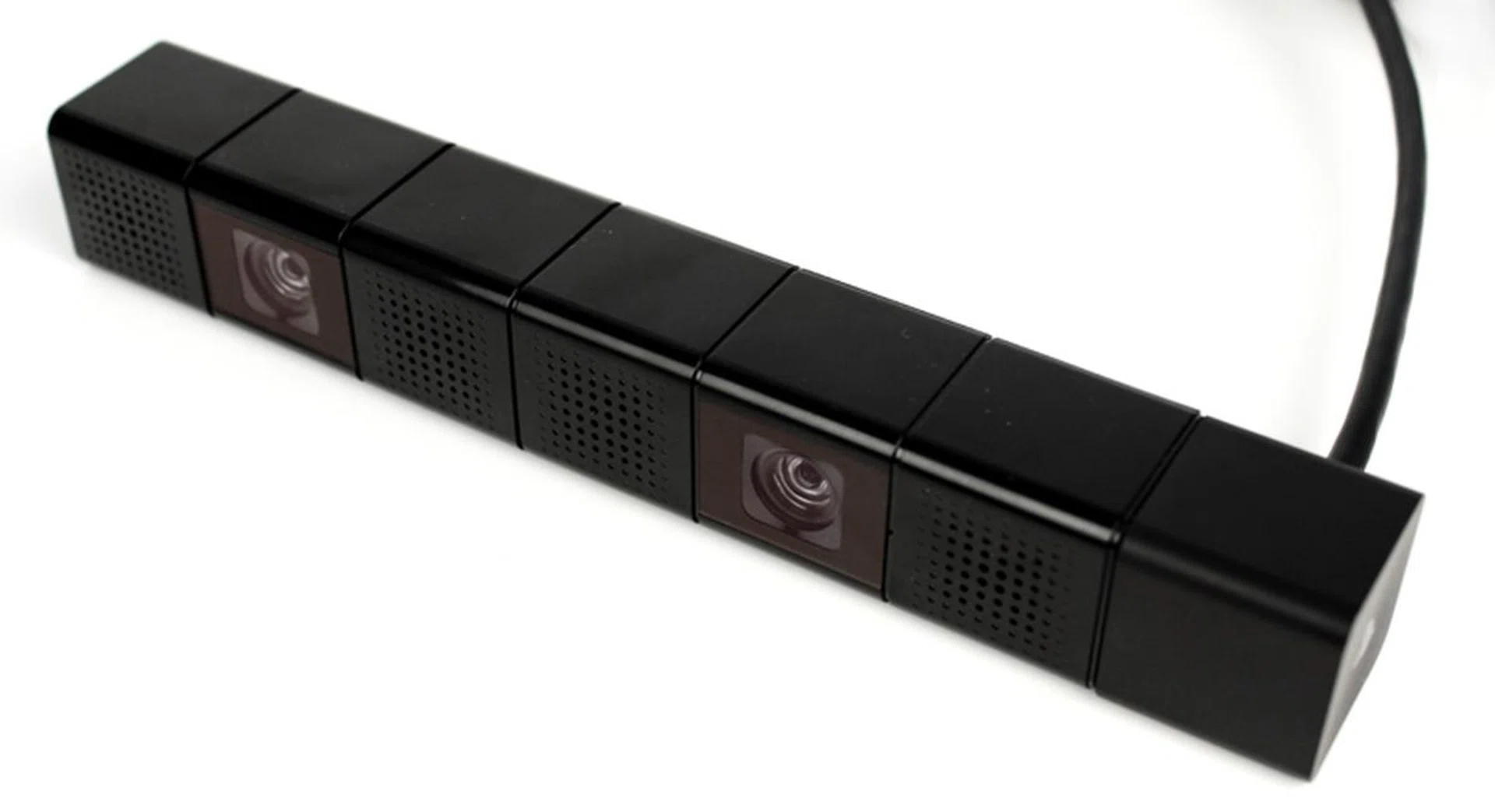 The PS Camera is much smaller than the Kinect and should easily fit under your TV. Unfortunately, there's not much you can do with it right now.