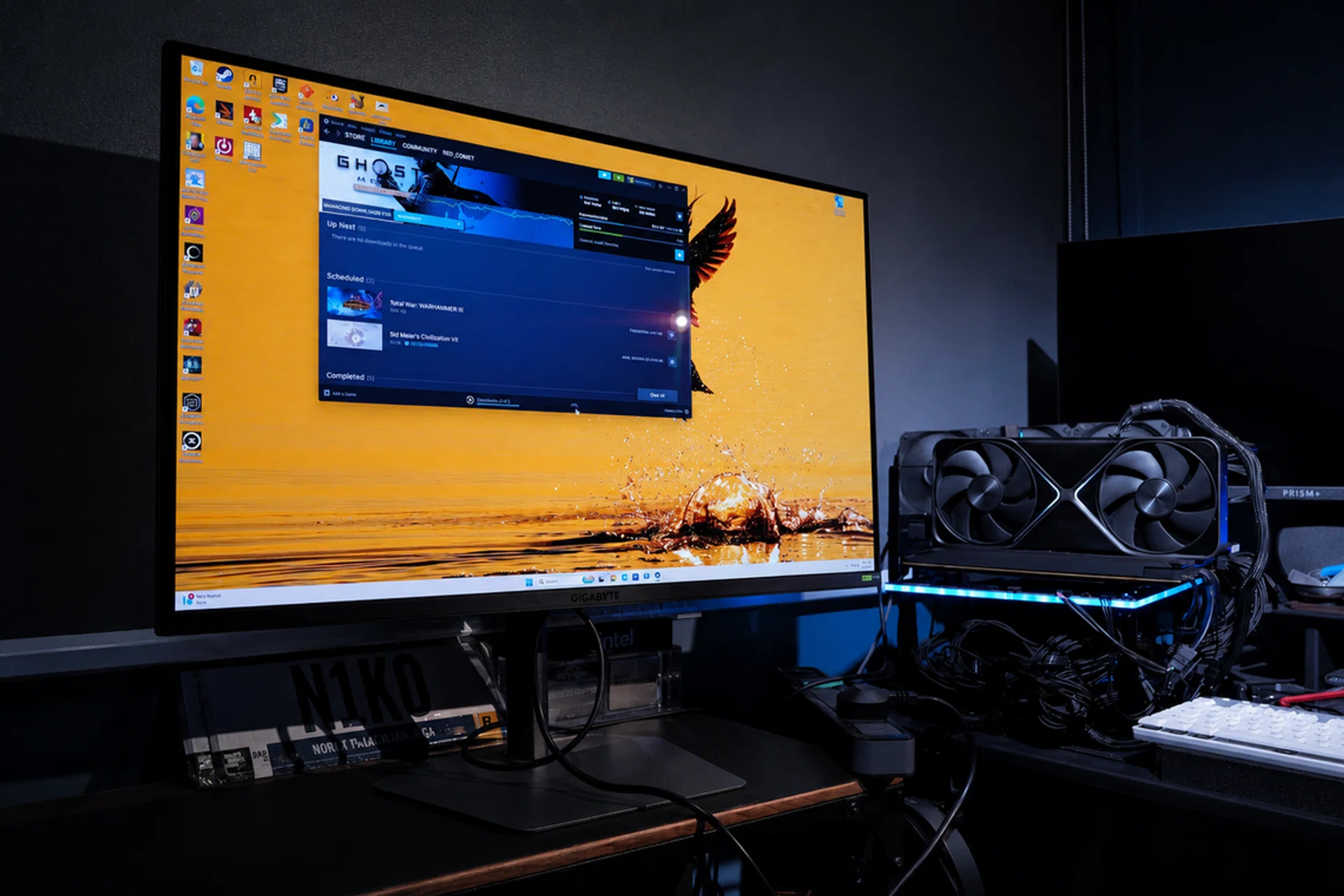 Gigabyte MO32U24 OLED gaming monitor