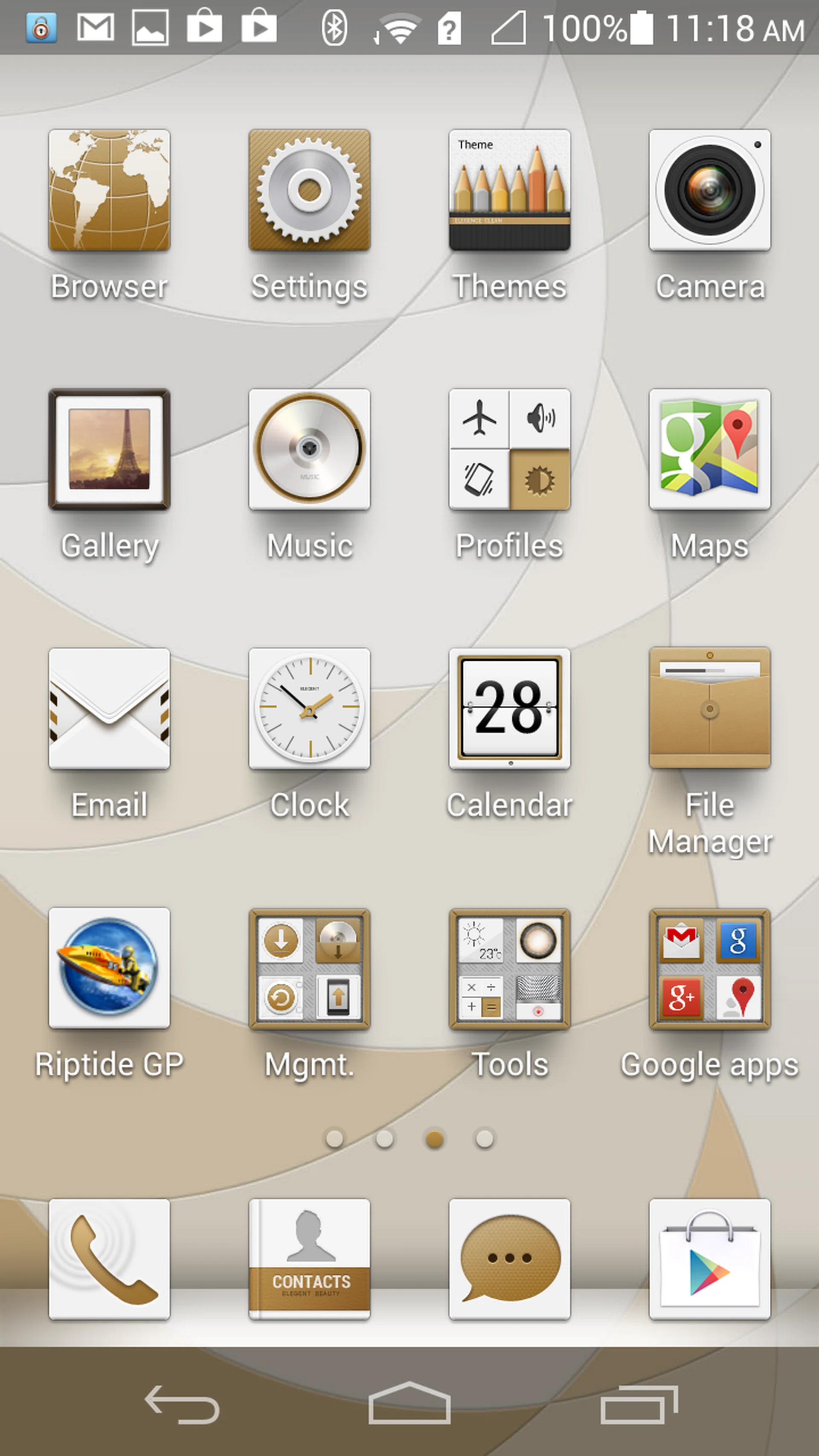 Matching its iPhone aesthetic, the P6's Emotion UI looks a lot like iOS.
