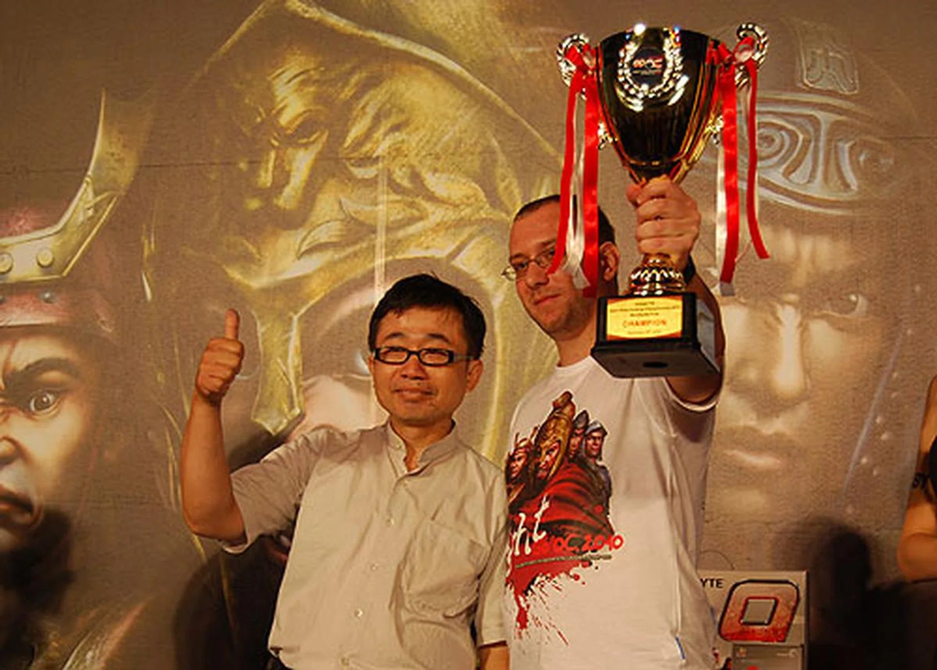 This lucky fellow who voted on Matose winning got his name picked by the champion. He takes home a Gigabyte X58A-UD7 motherboard.