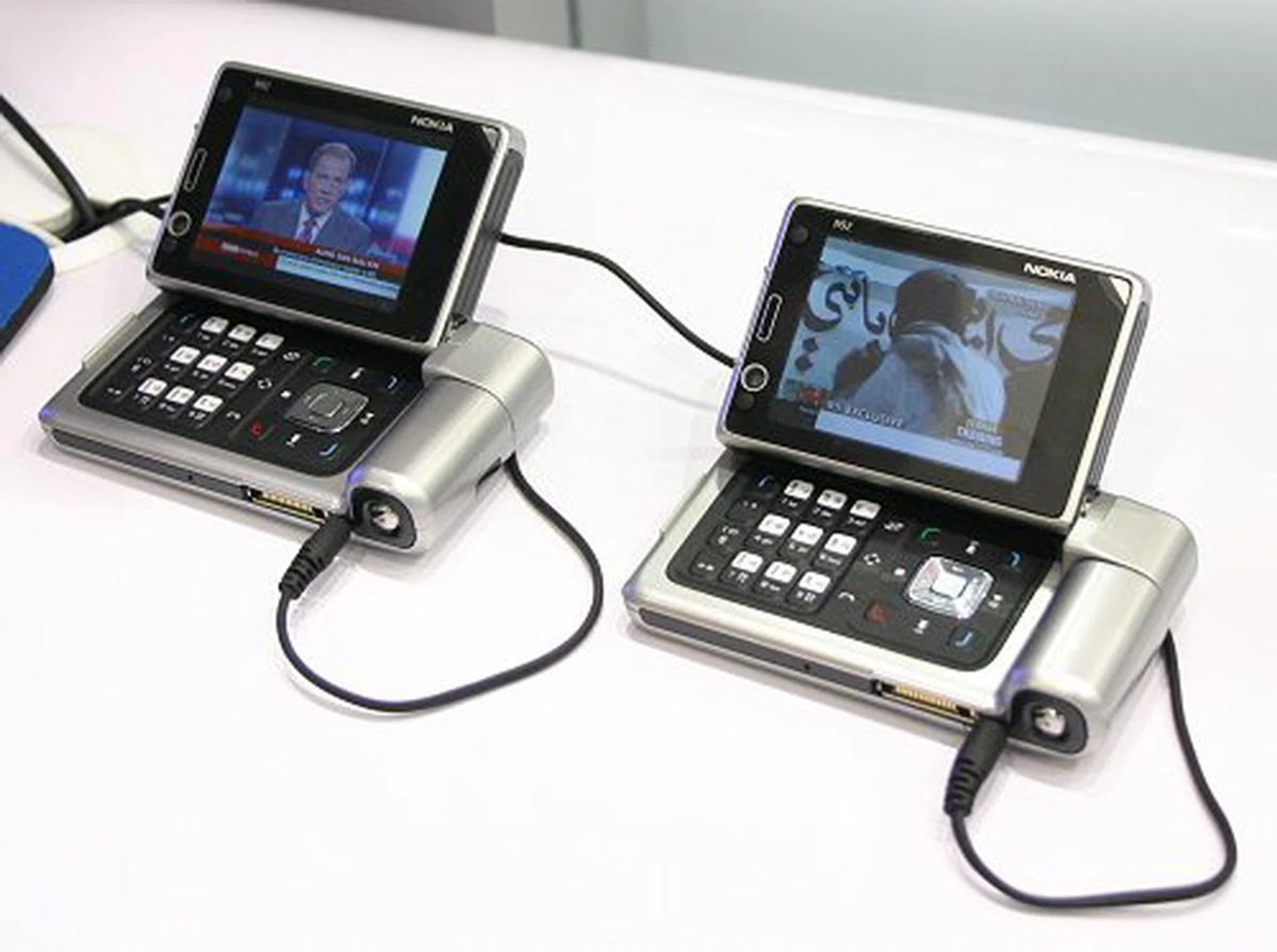  Mobile TV, widely touted as the next big thing in digital mass media convenience, is also another strong arm of Nokia Siemens Network. Above was a live demonstration of mobile TV at work.  