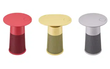 LG PuriCare Objet Collection Aero Furniture. (Image source: LG)