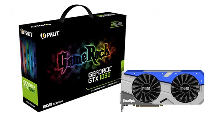 Palit GeForce GTX 1080 GameRock.