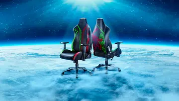 Razer Iskur X - Mobile Suit Gundam Edition.