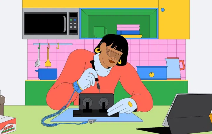 We'll have to wait until next year before we have an idea of the cost of repairing it yourself. Image source: Apple. 