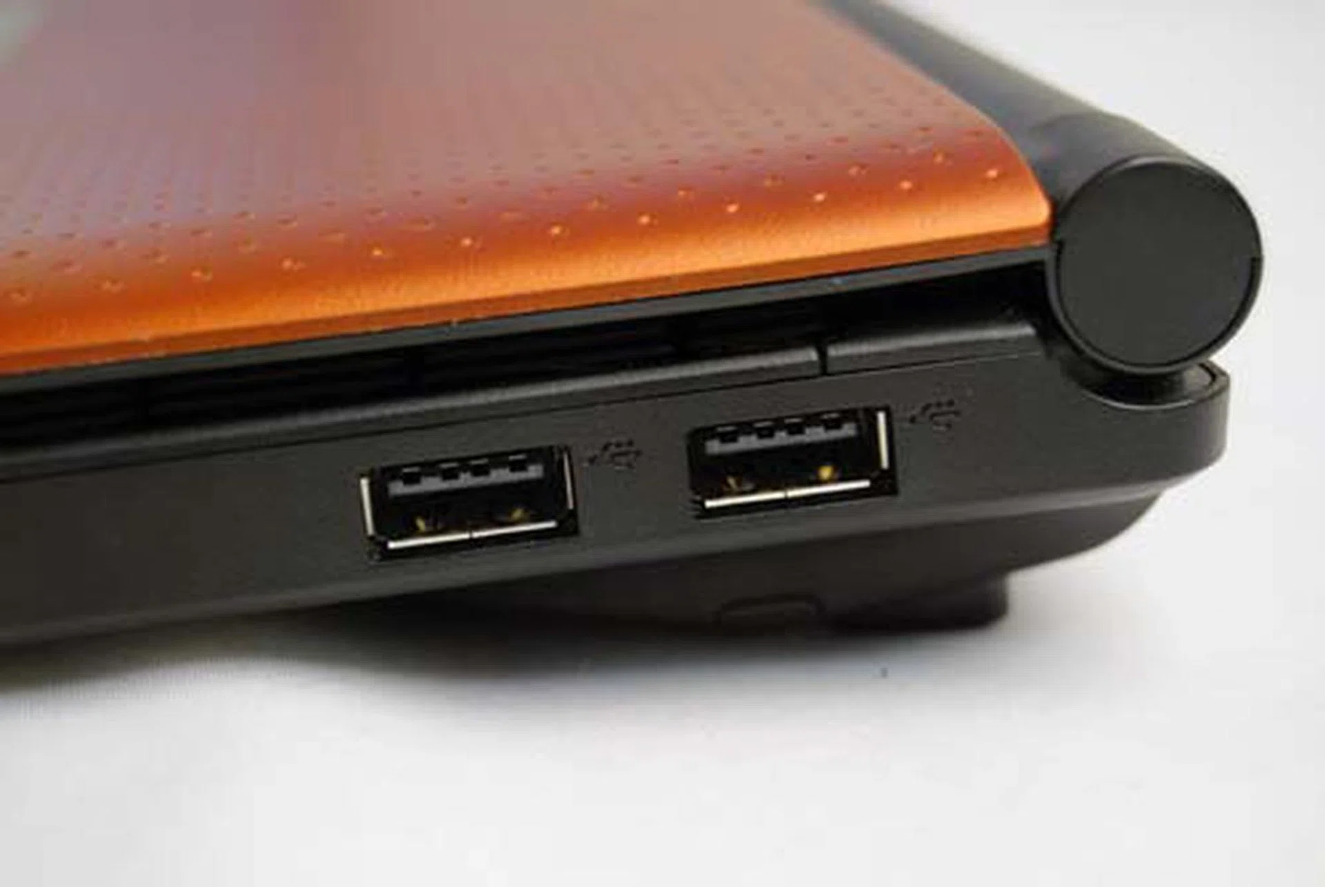 There are two USB 2.0 ports located on the right side.
