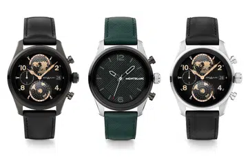 Montblanc's new Summit 3 smartwatch (Image source: Montblanc)