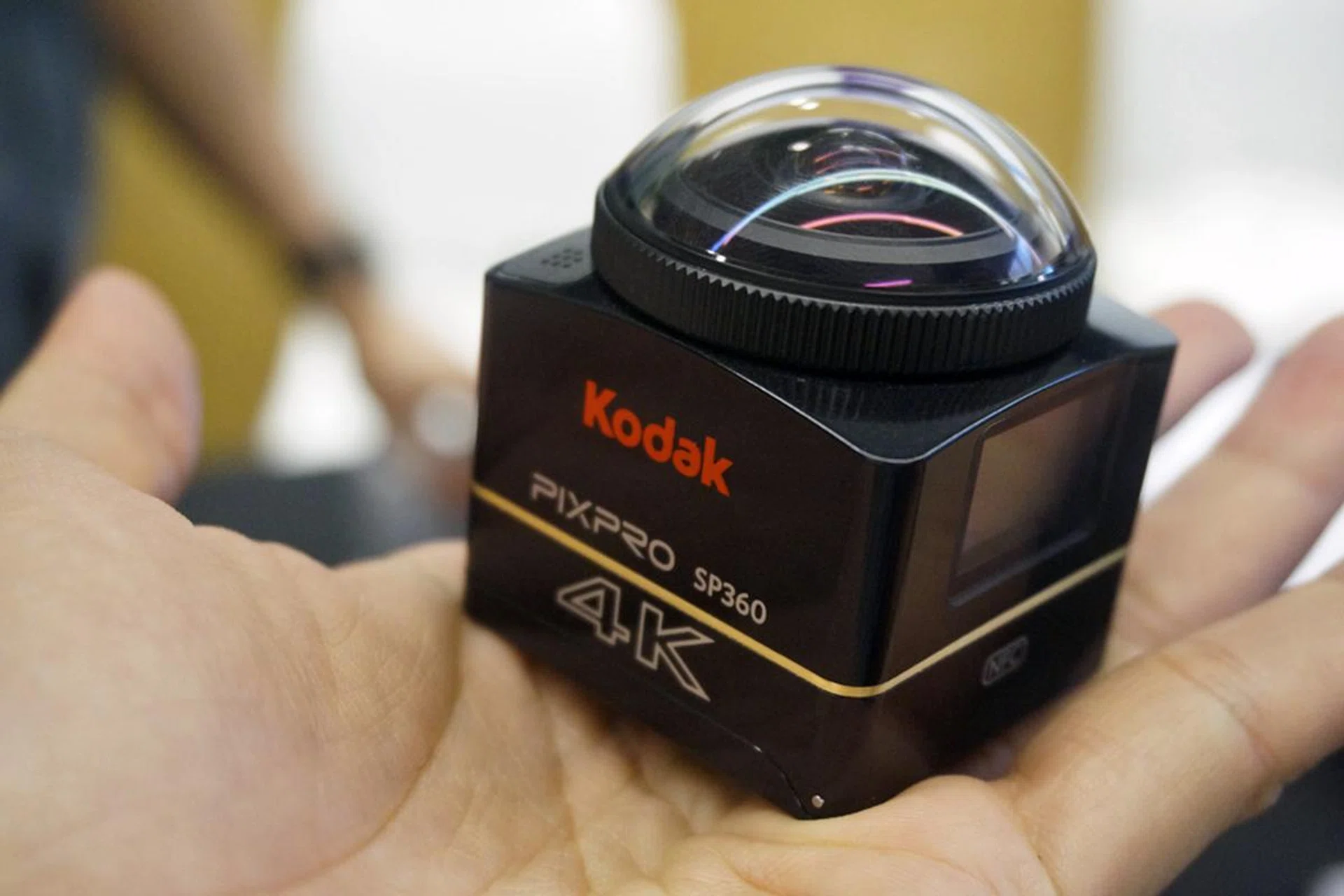 4K in the palm of your hand? The Kodak PixPro is truly small enough to make such a claim.