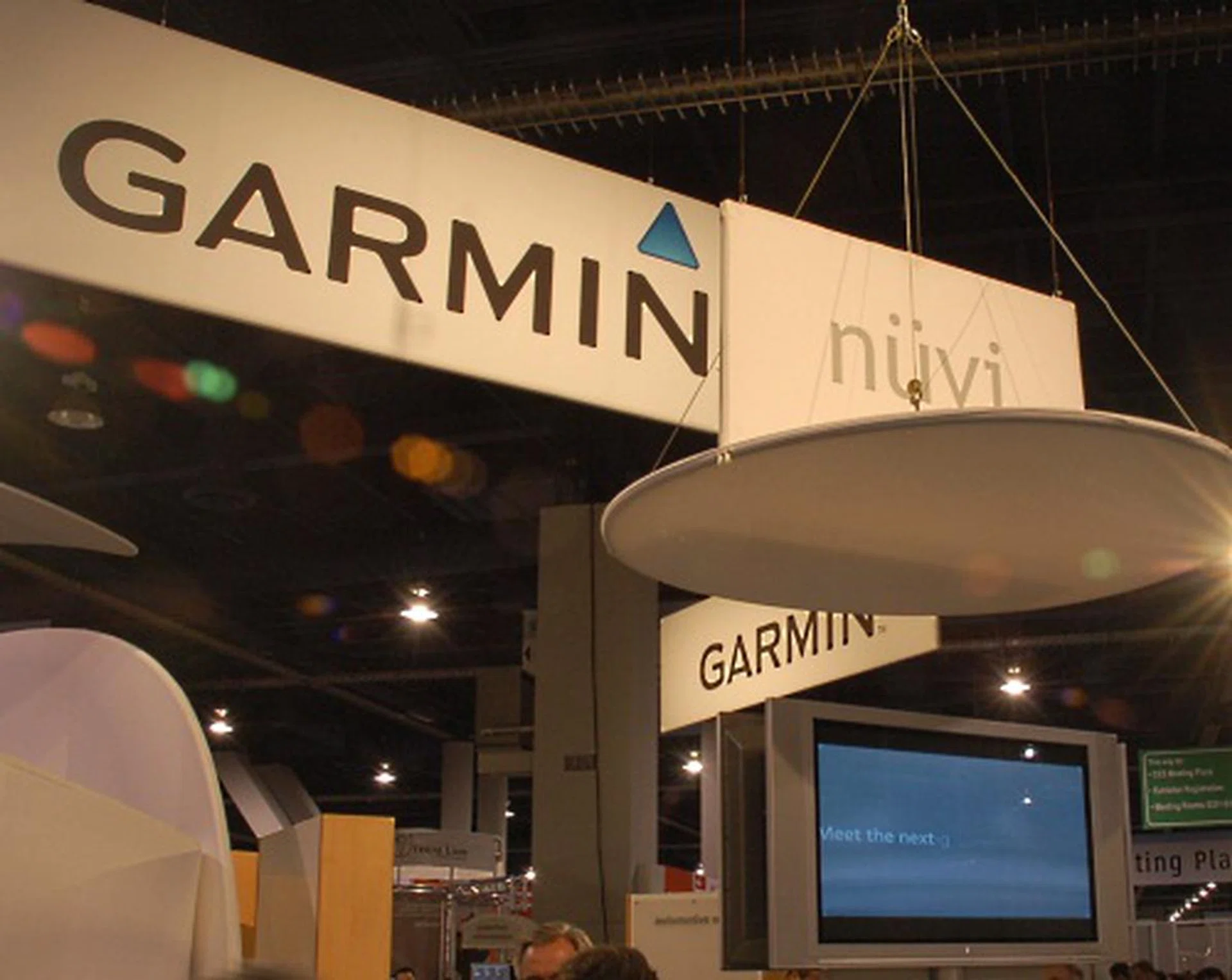 Navigation specialist Garmin had its range of GPS navigation devices on show, along with its Garmin-Asus nuvi phones.