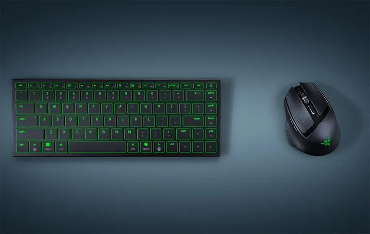 The Joro and Basilisk Mobile aren't just for sitting at a desk. Photo: Razer.