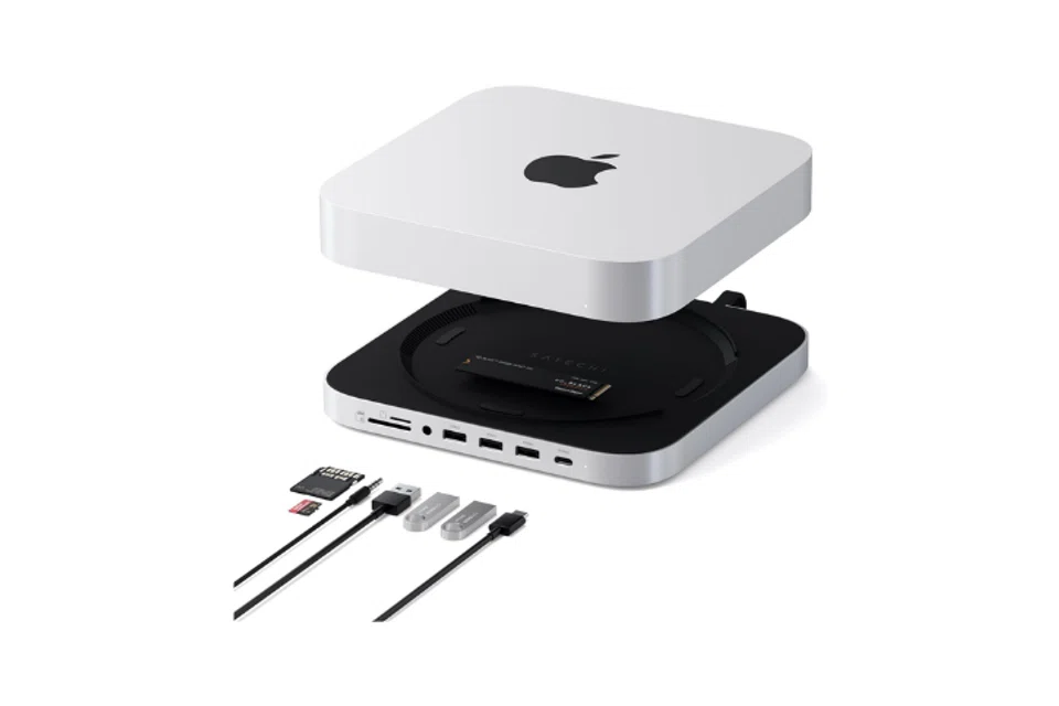 Satechi Mac Mini Hub & Stand with SSD Enclosure