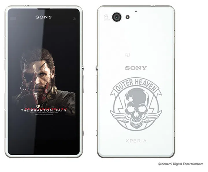 Of all the Metal Gear Solid Edition devices, only the Xperia J1 Compact and the NW-A16 Walkman have the Outer Heaven logo on the devices themselves. The others get Outer Heaven themed covers.