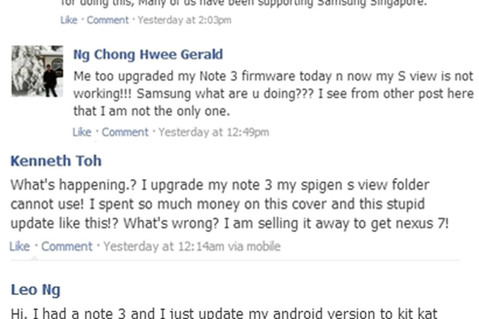 Image source: Samsung Mobile Singapore Facebook Page