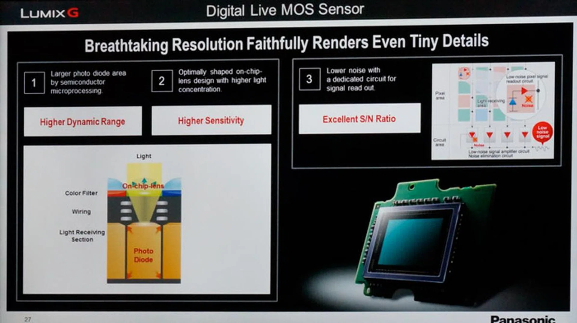 At the heart of it all is the Venus Engine image processor.