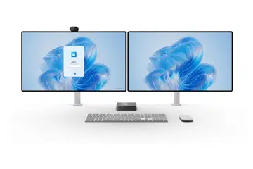 The device will support up to two displays. Photo: Microsoft. 
